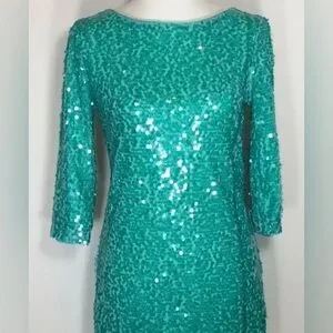 green sequin dress forever 21 Plus Size Sequin Cutout Mini Dress in Azalea